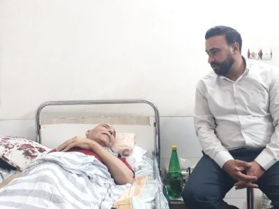 عطر عاشورا در خانه خادم حسینی؛ تجلیل از حاج آقا احمدی در روز دلدادگان کربلا