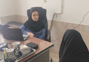 ارائه خدمات رایگان سلامت به بیماران روستای دهدق آباده