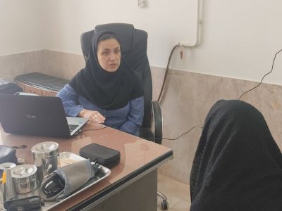 ارائه خدمات رایگان سلامت به بیماران روستای دهدق آباده