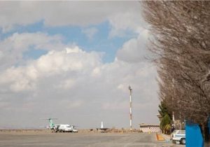 خسارت طوفان به فرودگاه بین المللی شهدای لامرد