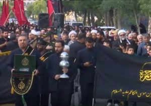 مراسم سالروز شهادت حضرت علی بن حمزه (ع) در سومین حرم اهل بیت