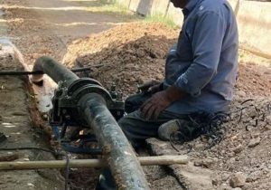 تقویت زیرساخت آبی فضای سبز در شهرداری منطقه یک شیراز