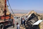 اعلام علت واژگونی مرگبار اتوبوس در جاده فیروزآباد – کوار