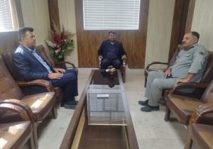 دیدار رئیس و کارکنان اداره محیط زیست فسا با دادستان و قضات به مناسبت هفته قوه قضاییه