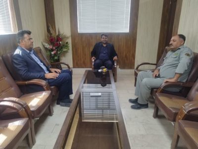 دیدار رئیس و کارکنان اداره محیط زیست فسا با دادستان و قضات به مناسبت هفته قوه قضاییه