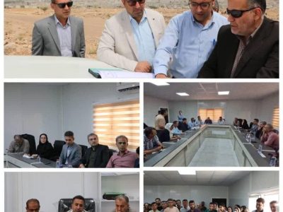 بازدید میدانی و نشست تخصصی برای رفع موانع طرح نهضت ملی مسکن داراب