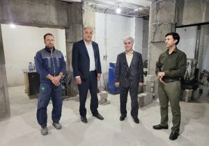 بازدید مدیر کل استاندارد فارس از واحدهای تولیدی مصالح ساختمانی