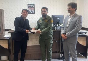 دیدار رئیس محیط زیست کازرون و کوهچنار با مقامات قضایی به مناسبت هفته قوه قضاییه