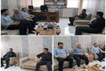 دیدار رئیس منابع طبیعی لامرد با فرمانده انتظامی