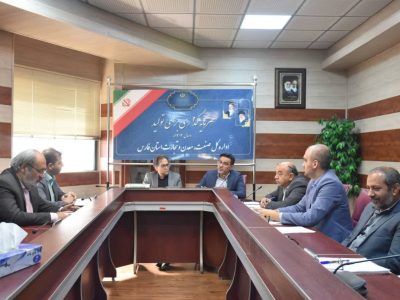 برگزاری یکصد و هفتادو پنجمین کمیته تخصصی تسهیل و رفع موانع تولید به ریاست مدیرکل جدید صمت استان فارس