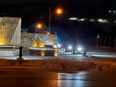 بازدید شبانه از وضعیت نورپردازی و روشنایی سطح منطقه یک شیراز