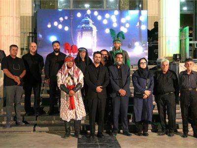 هنرمندان عاشورایی در چهارسوق سوگ سنگ تمام گذاشتند