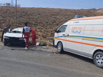 واژگونی خودرو در جاده بوانات-سیمکان با سه مصدوم