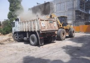 پاسخ به مطالبات مردمی، با اجرای طرح پاکسازی زمین‌ های رهاشده در منطقه یک