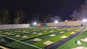 ساخت زمین چمن مصنوعی در مدارس شهر آباده