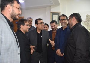 دیدار چهره‌ به‌ چهره مدیرکل صمت فارس با همکاران