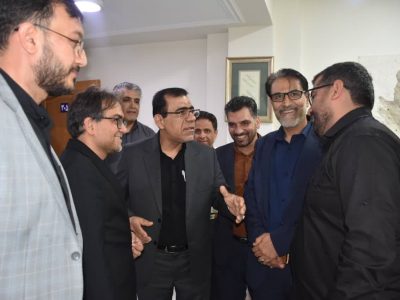 دیدار چهره‌ به‌ چهره مدیرکل صمت فارس با همکاران