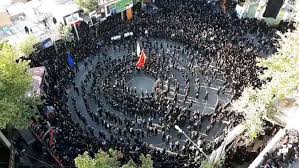 برپایی مراسم عاشورایی چک چکو در استهبان