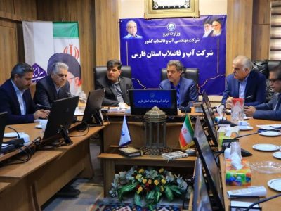 افتتاح ۷۵ طرح تامین آب و ۴ طرح فاضلاب فارس در هفته دولت