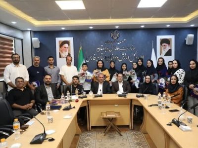 تجلیل از قهرمانان و فعالان اسکواش فارس