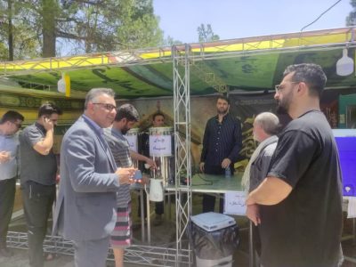 خدمات رسانی شرکت آبفا فارس به زائران بارگاه اباعبدالله الحسین(ع) در اربعین شهادت آن حضرت، از شیراز تا مرز مهران