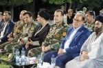 تجلیل از ۷۵۰ آزاده ارتشی در باغ عفیف‌آباد شیراز