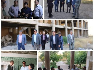بازدید از طرح باغ ایلخانی و موردستان