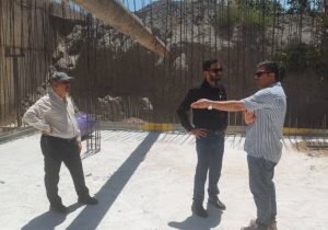 بازدید معاون فنی و عمرانی شهرداری منطقه یک از طرح های عمرانی