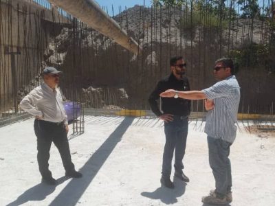 بازدید معاون فنی و عمرانی شهرداری منطقه یک از طرح های عمرانی