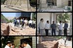 بازدید شهردار منطقه شش از طرح های عمرانی و خدمات شهری