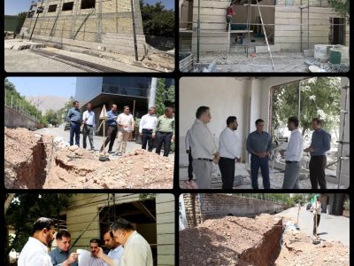 بازدید شهردار منطقه شش از طرح های عمرانی و خدمات شهری