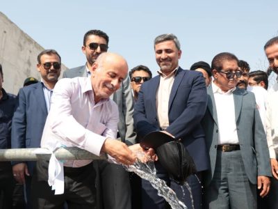 بهره برداری از فاز نخست طرح آبرسانی به روستای شیرینو