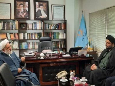 دیدار مسئول دفتر نمایدگی ولی فقیه در بنیاد مسکن فارس و مدیرکل بنیاد مسکن فارس با نماینده مقام معظم رهبری در بنیاد مسکن انقلاب اسلامی کشور و ریاست بنیاد مسکن کشور