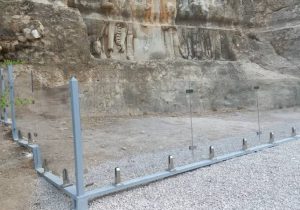 پیشرفت چشمگیر در ساماندهی مسیر دسترسی به نقوش صخره‌ای تنگ چوگان