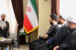 دیدار امام جمعه صدرا با تولیت آستان مقدس احمدی و محمدی (ع)