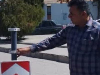 اصلاح و ساماندهی تابلوهای ترافیکی در سطح منطقه یک