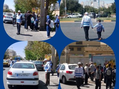 مهربانی همیاران مهربان ترافیک در مهر ماه