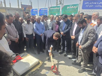  آغاز عملیات اجرایی تعریض و بهسازی محور مرودشت – فتح آباد شهرستان مرودشت