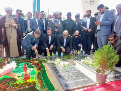 استاندار فارس به شهرستان های داراب و زرین دشت سفر کرد