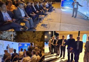 افتتاح طرح افزایش ظرفیت خط انتقال آب به فسا