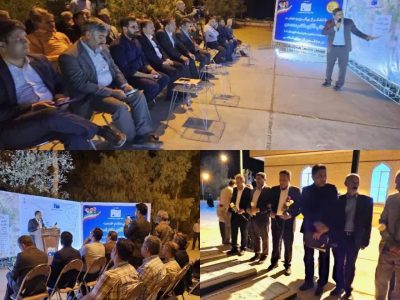 افتتاح طرح افزایش ظرفیت خط انتقال آب به فسا
