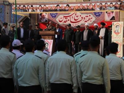 آغاز هفته دفاع مقدس با صبحگاه مشترک شکوه مقاومت؛ از جبهه تا قدس