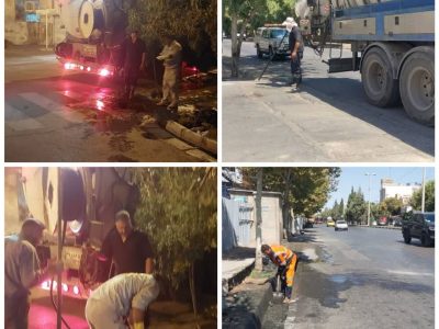 تداوم خدمات شهری برای ارتقای پاکیزگی معابر در منطقه یک شیراز