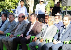 برگزاری مراسم عطرافشانی و گلباران گلزار شهدای فارس در هفته دفاع مقدس