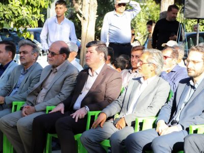 برگزاری مراسم عطرافشانی و گلباران گلزار شهدای فارس در هفته دفاع مقدس