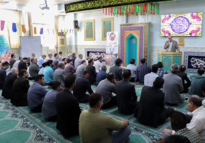 تجلیل از احمد علی رضایی به پاس خدمت صادقانه در امور حقوقی ایثارگران فارس