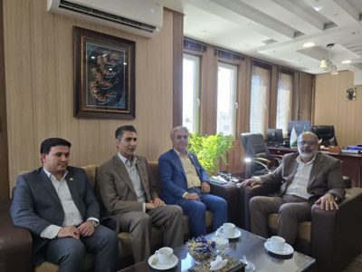 دیدار مدیر کل استاندارد فارس با رئیس منطقه ۳ سازمان بازرسی و بازرس کل استان فارس