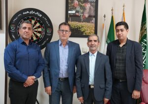 دیدار مؤثر و صمیمانه رئیس هیأت ورزش‌های همگانی فارس با رئیس فدراسیون