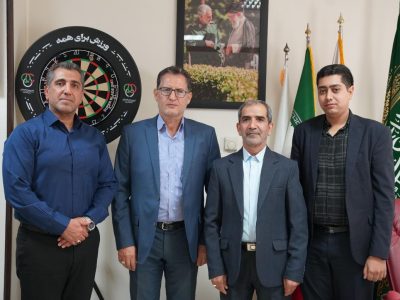 دیدار مؤثر و صمیمانه رئیس هیأت ورزش‌های همگانی فارس با رئیس فدراسیون