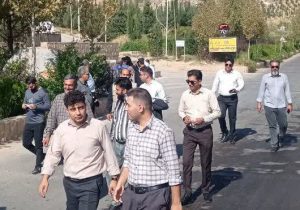 پیاده‌روی مدیران و کارکنان مدیریت ارتفاعات شهرداری شیراز در بوستان کوهستانی دراک به‌مناسبت هفته دفاع مقدس